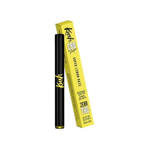 Kush CBD Vape Pen Super Lemon Haze mit 40% CBD und 0% THC von Green Passion - Hochwertiger, THC-freier CBD Vape Pen