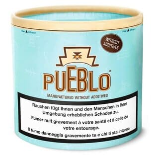 Pueblo Blue rolling tobacco tin